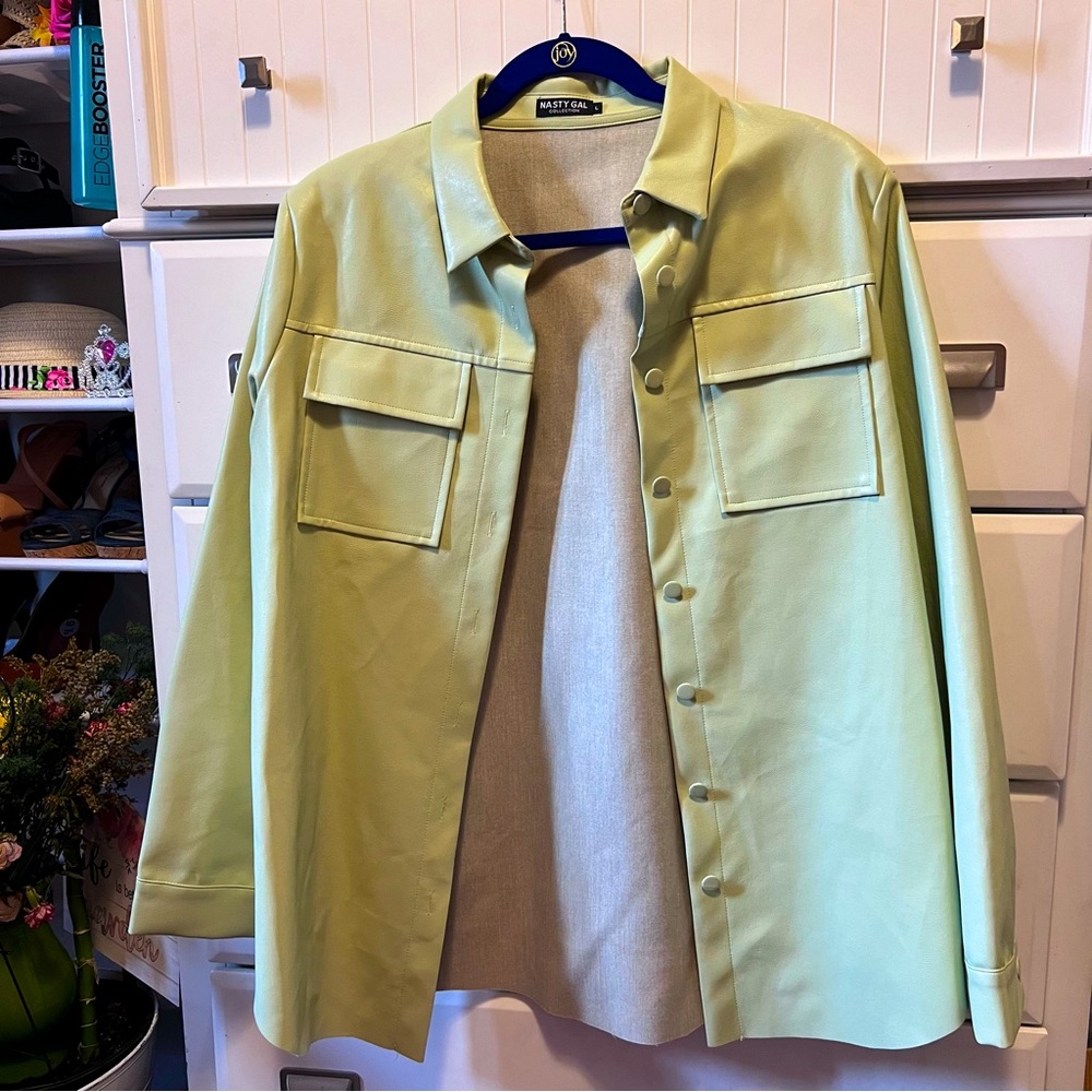 Nasty Gal Green Jacket